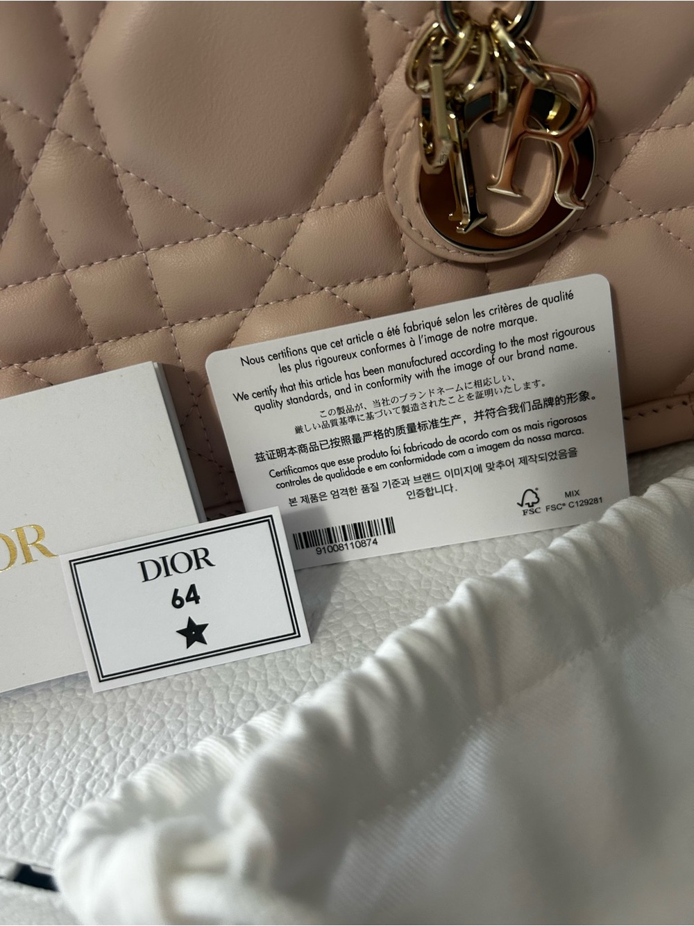 NWT Mini Dior Book Tote - Picture 12 of 13